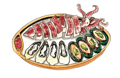 香烤 section image